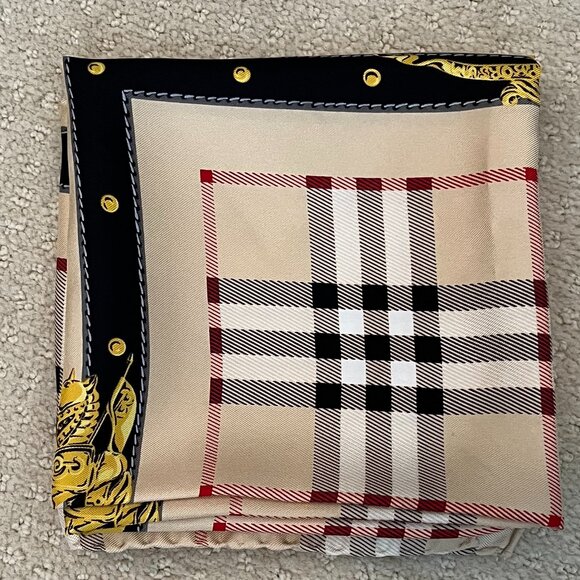 Burberry Silk Scarf - Picture 2 of 4